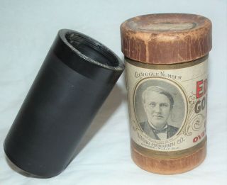 Rare Vintage Edison Custer Historical Cylinder Phonograph Gramophone Record 4m