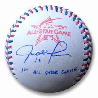 Justin Turner Signed Autographed 2017 All - Star Game Baseball Dodgers Bas I76467