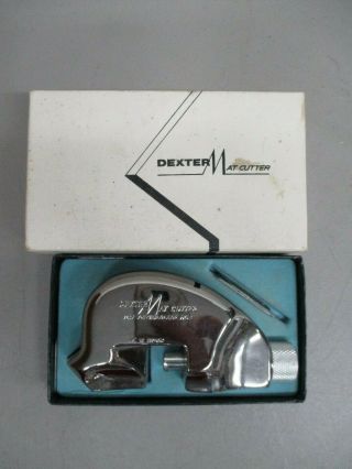 Vintage Professional Dexter Mat Cutter Dexter Ma