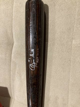 Game /issued/model/bat St.  Louis Cardinals Signed Ozzie Smith 1986