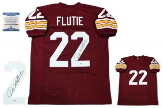 Doug Flutie Signed Jersey - Beckett - Autographed - College Style