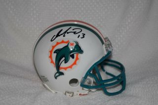Dan Marino Miami Dolphins Signed Mini Helmet W/coa