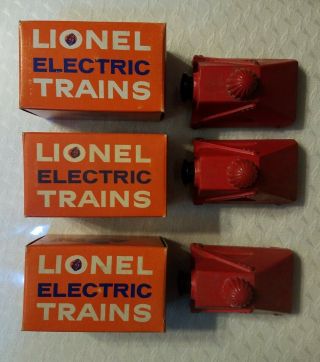 Vintage Lionel No 260 Illuminated Bumpers Train O Gauge W/ Boxes (3) Railroader