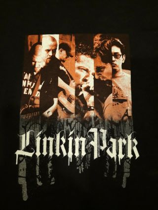Vintage Linkin Park 2000 Promo T - Shirt Size Xl (46 - 48) Concert Tour Shirt