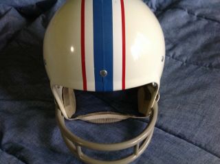 Rawlings HNFL - N Vintage Houston Oilers Football Helmet 1970s 2