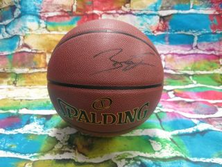 Dwayne Wade Miami Heat Signed Game Series Basketball Lom (bkb71)