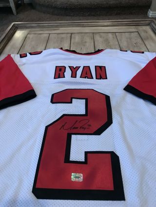 Matt Ryan Autographed/signed Jersey Holo Atlanta Falcons Boston College Mvp
