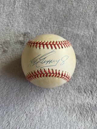 Ken Griffey Jr Autographed Signed Seattle Mariners Baseball Hof Mlb Oa