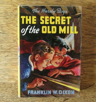 Vintage 1927 Hardy Boys - The Secret Of The Old Mill W/dj By Franklin W.  Dixon
