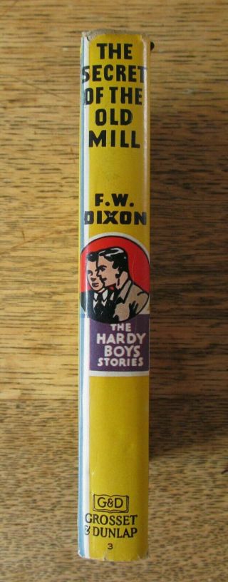 Vintage 1927 Hardy Boys - The Secret of the Old Mill w/DJ By Franklin W.  Dixon 3
