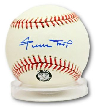 Willie Mays Signed Autographed Baseball Oml Ball Giants Jsa F40167