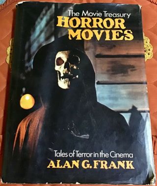 Vintage 1974 - Horror Movies - Tales Of Terror In The Cinema Book - Alan G.  Frank