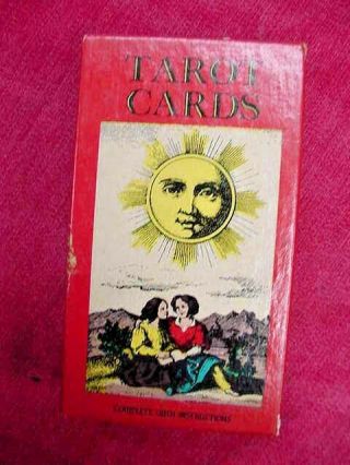 Vintage Factory Tarot Cards Deck Made In Switzerland Ag Muller,  Cie