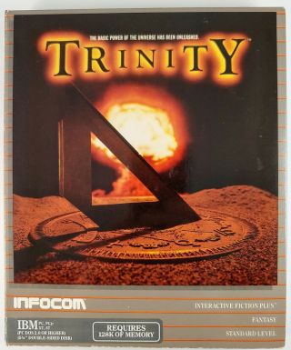 Infocom Trinity For Ibm Pc Dos 2.  0 Complete Vintage Computer Game