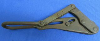 Vintage M.  Klein & Sons 4500 Lb Cable Puller 1656 - 20b Made In Chicago Usa
