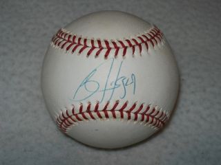 Bo Jackson Signed Autographed Al Gene Budig Baseball Royals White Sox Tri Star