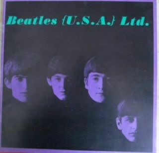 Vintage Beatles 1964 Usa Ltd Tour Program Book