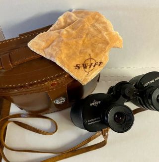 Swift Neptune Mark Ii Binoculars Model 707 7x35 W/case Strap,  Cloth Vintage/used