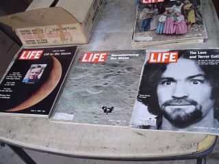22 Vintage Life Magazines Summer/fall 1969 And Aug 20,  1945