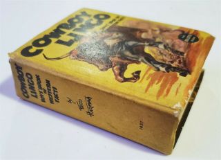 274 VINTAGE 1930/40 ' S BIG LITTLE BOOK COWBOY LINGO BOY ' S BOOK OF WESTERN FACTS 3