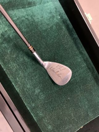 Phil Mickelson Autographed Yonex 56 Degree Sand wedge And Show Case 3