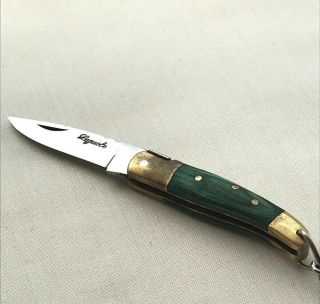 Vintage Mini Laguiole Folding Pocket Knife With Key Chain