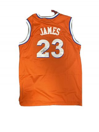 Lebron James Signed Jersey Cleveland Cavaliers 1/2