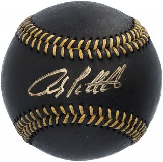 Andy Pettitte York Yankees Signed Black Leather Baseball - Fanatics