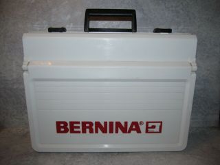 Vintage Bernina Accessory Storage Box Carry Case W/ Adjustable Dividers