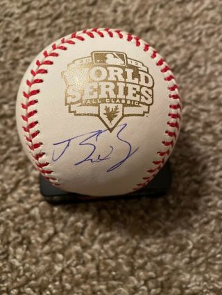 Buster Posey Signed Auto Autograph Rawlings 2012 World Series Baseball Psa/dna