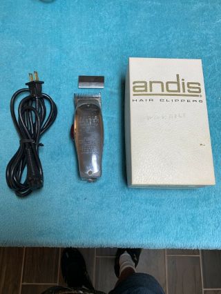 Vintage Andis Master Model M Hair Clippers
