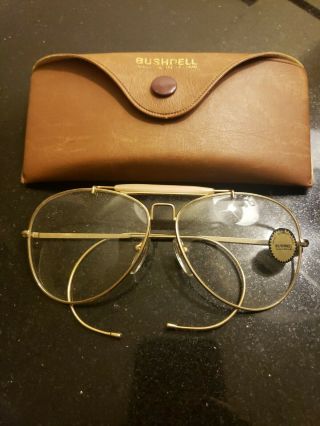 Bushnell Vintage Shooting Glasses With Case Nos