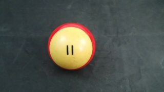 Vintage Replacement Pool Billiards 11 Ball Standard Size 2 1/4 "
