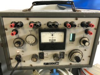 Vintage John Fluke 710b Impedance Bridge Tester