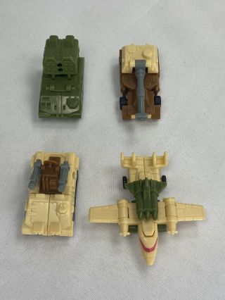 Vintage 1989 Transformers G1 Micromasters Battle Patrol Complete