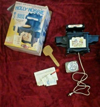 Vintage Holly Hobbie Old Fashioned Style Electric Bake Oven Coleco