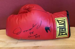 Oscar De La Hoya Signed Everlast Boxing Glove Psa/dna Certified Auto Golden Boy