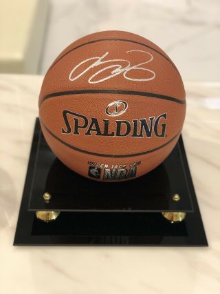 Hand Signed Lebron James Autograph Basketball Cleveland Cavaliers Goat