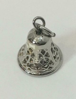 Vintage Set of 6 Sterling Silver Cake Pull/Gift/Wine Glass/Keyring/Phone Charms 2