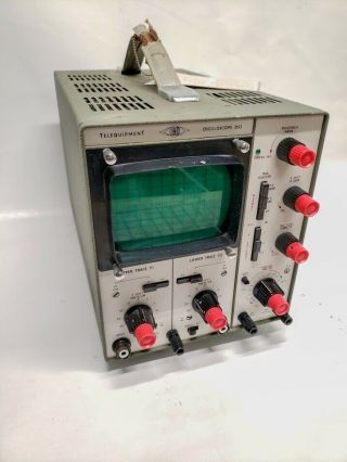 Vintage Telequipment D52 Oscilloscope