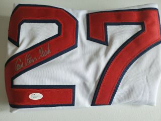 Carlton Fisk Signed Autographed Boston Red Sox Beantown Jersey Jsa Witnessed