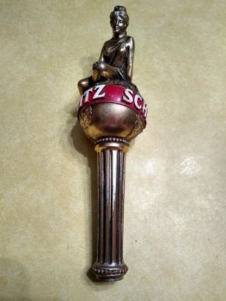 Vintage 1970’s Schlitz “lady On Top Of The World” Beer Tap Handle