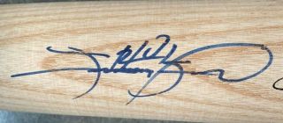 2000 Sammy Sosa Chicago Cubs Autographed Player Model Bat 2
