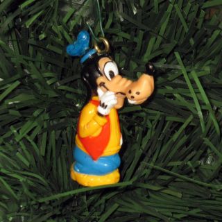 Vintage GOOFY Figure - Custom Christmas Tree Ornament Disney Mickey ' s Dog Friend 2