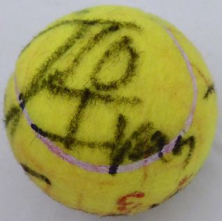 Venus & Serena Williams Autographed Penn Tennis Ball 