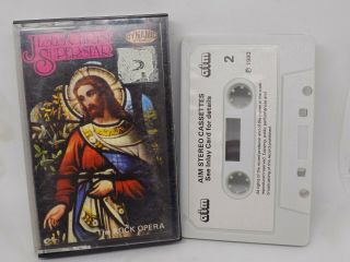 Jesus Chist Superstar.  The Rock Opera.  Vintage Cassette Tape.  Uk P&p.