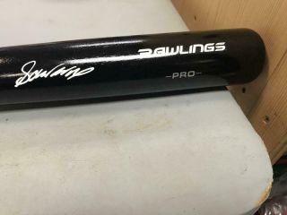 Gavin Lux Los Angeles Dodgers Signed Rawlings Black Pro Bat Jsa Sd55208