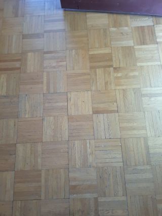 Vintage Reclaimed 7 Finger Oak Parquet Wood Flooring Tiles 8 Each 6 X 6