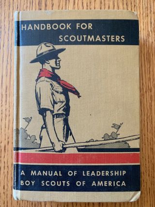 Vintage 1942 Boy Scouts Handbook For Scoutmasters Vol.  2 Boy Scouts