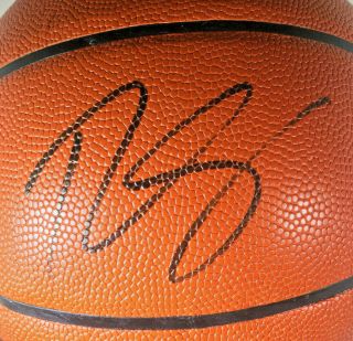 BEN SIMMONS / PHILADELPHIA 76ERS / AUTOGRAPHED FULL SIZE NBA BASKETBALL / 2